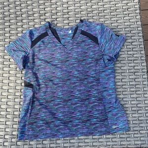 White Cross Scrub Top